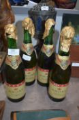 Four Bottles of Brut Andre Champagne