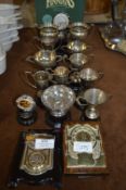 Selection of Silver Plated Trophies - Hull Footbal