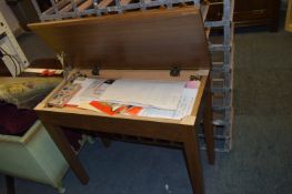 Piano Stool and Contents of Sheet Music