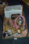 Box Containing Soft Toys, Doll, Prints, Toilet Mir