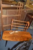 1950's Coffee Table, Pine Towel Rail and a Clothes