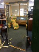 *Large Beveled Edge Mirror