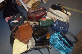 Assorted Vintage Handbags, Purses, Sunglasses, etc