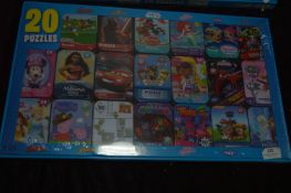 *Box of 20 Disney Puzzels