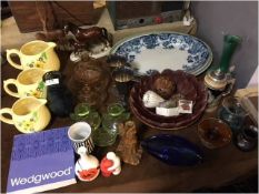 Meat Plates, Dressing Table Set, Jugs, Ornaments,
