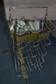 Chrome 15 Bottle Wine Rack