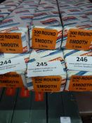 Two Boxes of Five Simonds 300mm Round Smooth Files