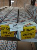 *Two Boxes of Five Simonds Square Second Cut Files