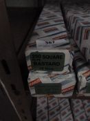 *Box of Ten 250mm Square Bastard Files and a Box o