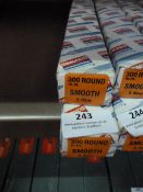 Two Boxes of Five Simonds 300mm Round Smooth Files