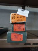 *Three Boxes of Simonds Flat Smooth Files 8