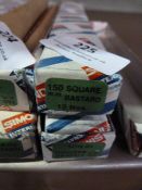 *Two Boxes of Ten Simonds 150mm Square Bastard Fil