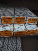 *Two Boxes of Ten 250mm Round Smooth Files