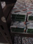 *Two Boxes of Ten Simonds 250mm Flat Warding Basta
