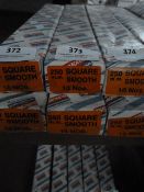 *Two Boxes of Ten 2500mm Square Smooth Files