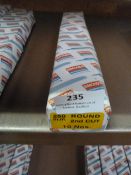 *Box of Ten Simonds 250mm Round Second Cut Files