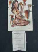 Acrylic on Canvas - Petite by Jodi Jennings with C