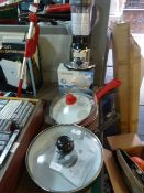 Ceramic Dry Cooker, Frying Pans, Kenwood Mixer and