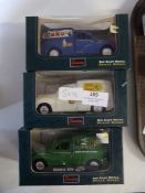 Three Saico Die Cast Model Vans - Bisto, Oxo and