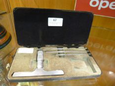 Depth Micrometer Moore & Wright 1-3