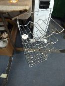 Chrome 15 Bottle Wine Rack
