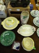 Royal Doulton Tureen and a Mailing Vase & Dish, et