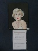 Acrylic on Canvas - Marilyn Monroe by Jennifer Jam