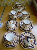 Royal Albert Gilt & Floral Patterned Twenty Piece