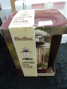 Bird Box Lantern Seed Feeder