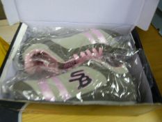 Girl's SB Trainers Size: 8.5 (Grey & Pink)