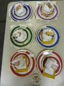 Royal Horticultural Society Floral Patterned Teaware Trios