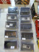 Collection of Ten James Bond 007 Diecast Model Veh