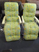 Pair of Garden Lounge Chairs