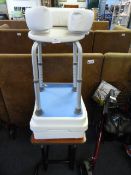Adjustable Bathroom Stool, Neck Cushion, Steps and