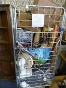 Cage Lot; Large Quantity of Ornaments, Glassware,
