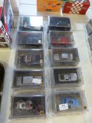 Collection of Ten James Bond 007 Diecast Model Veh