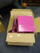 Two Boxes of 10 Binder Folders