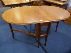 Teak Drop Leaf Gate Leg Dining Table