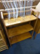Three Teir Folding Shelf Unit