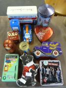 Collection of Biscuit and Toffee Tins