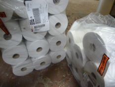 *Thirty Six White Toilet Rolls