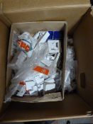 Carton Containing White Architrave Corners and Swi