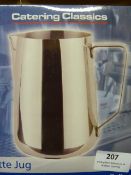 *Stainless Steel 2l Latte Jug