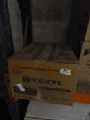 Box of 24 Fosters Half Pint Glasses