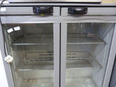 Two Door Drinks Display Fridge