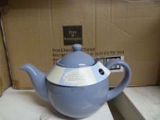 *Box of 6 Lilac Six Cup Filter Teapots