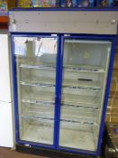 Two Door Drinks Display Fridge