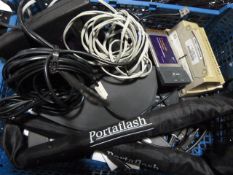 PC Parasols, Leads, Routers, etc.