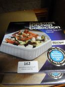 *Three 16cm White Porcelain Square Server Dishes