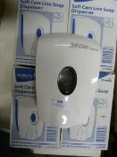 *Four Softcare Soap Dispensers
